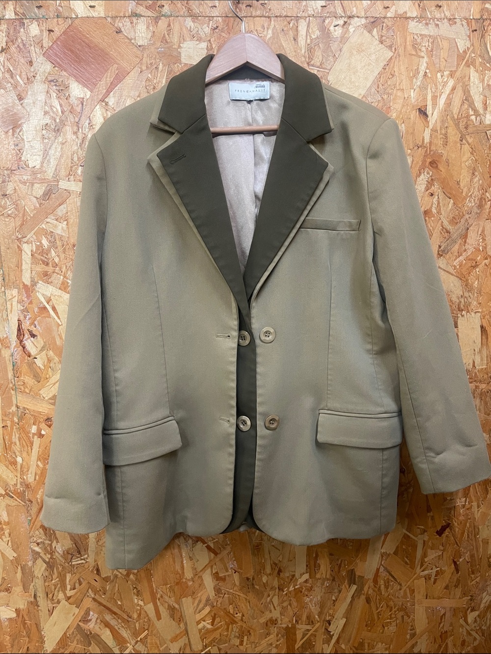 Frenchmauve blazer 2 in 1 so chic with satin lining